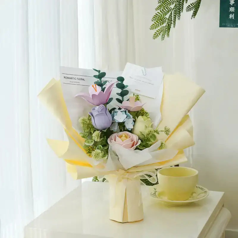 3D PVC Flower Bouquet Puzzle