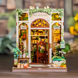 Green Life Bookshop DIY Book Nook
