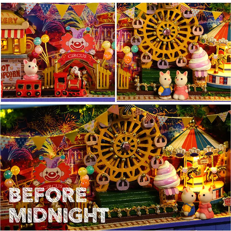 ’Box Theater 3’’ Miniature Dollhouse Kit