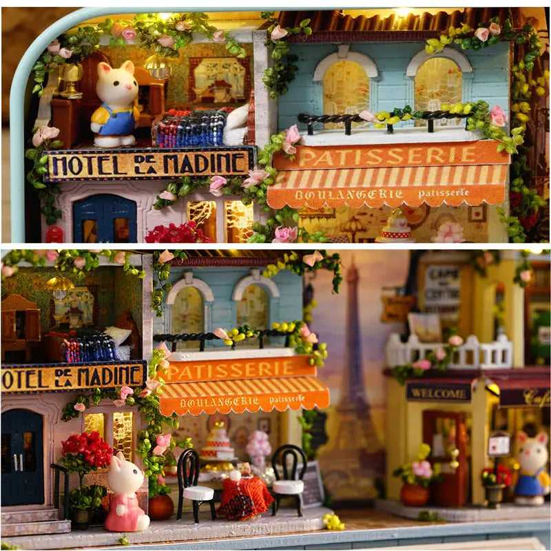 ’Box Theater 3’’ Miniature Dollhouse Kit