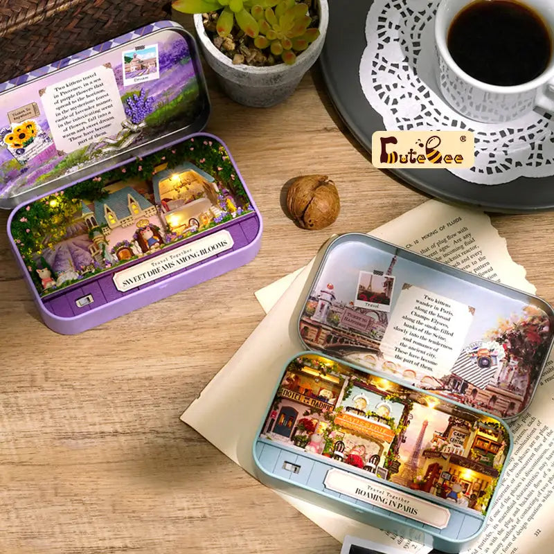 ’Box Theater 3’’ Miniature Dollhouse Kit