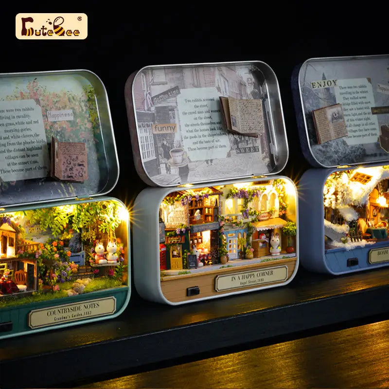 ’Box Theater’ Miniature Dollhouse Kit