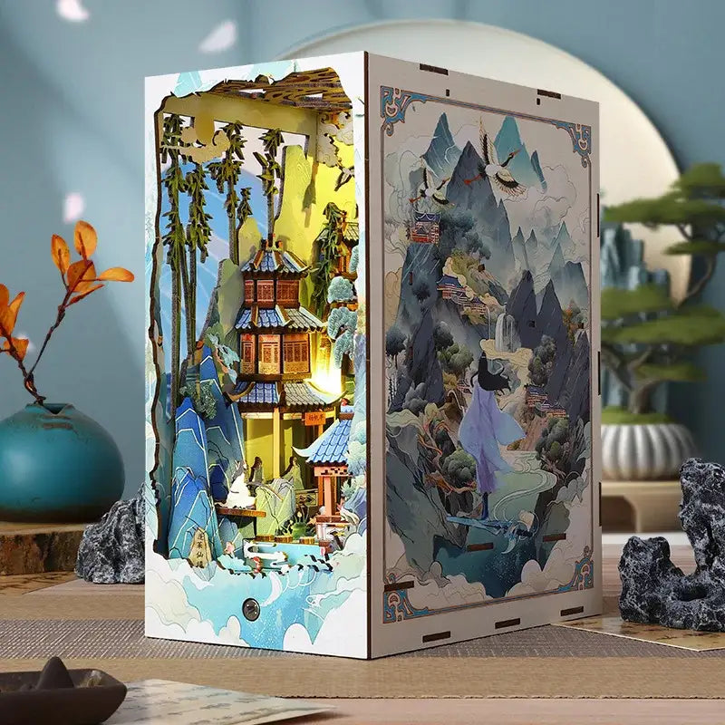 Chinese Landscape DIY Book Nook Kit