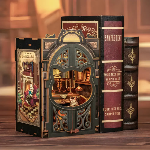 Count Cat’s Study Book Nook
