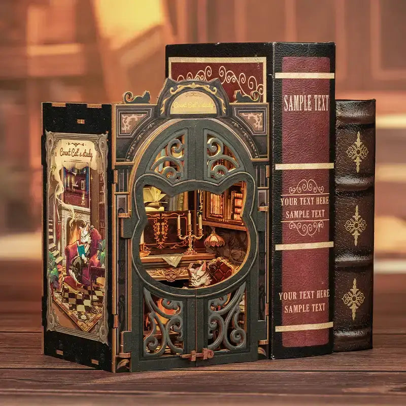 Count Cat’s Study Book Nook