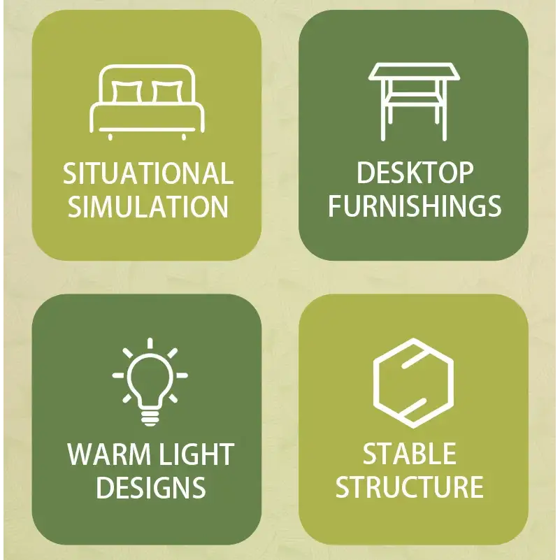 DIY Wooden Fairy Garden Cottage Miniature House Kit