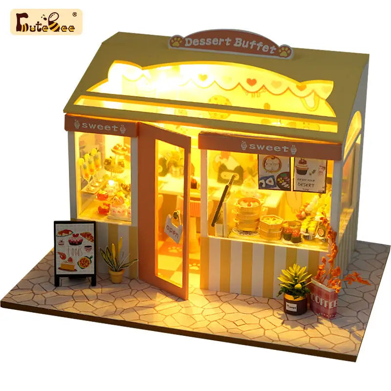 ’Dream Shop 1’’ Miniature Dollhouse Kit