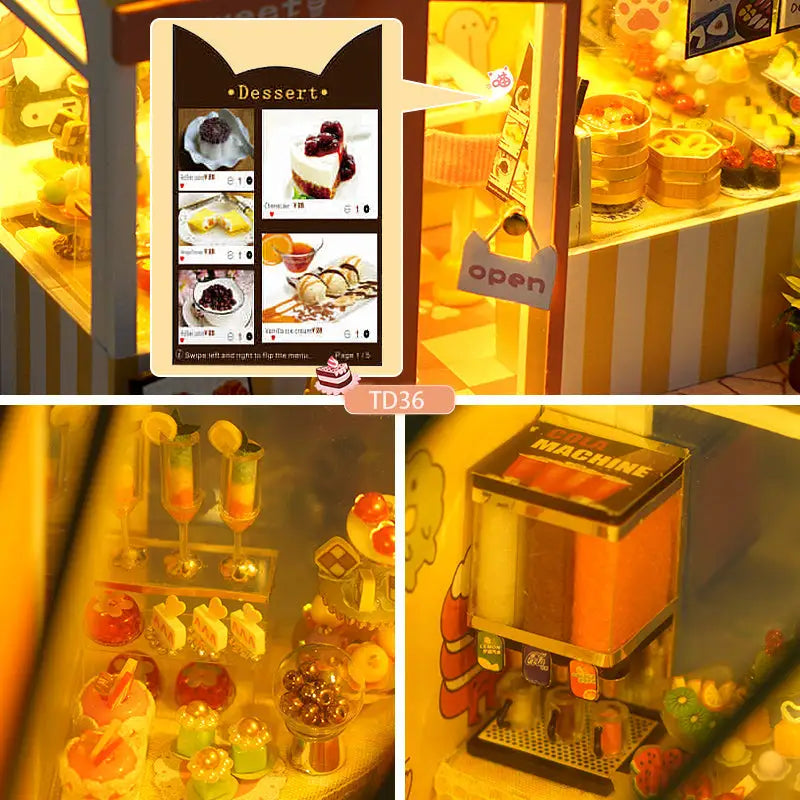 ’Dream Shop 1’’ Miniature Dollhouse Kit