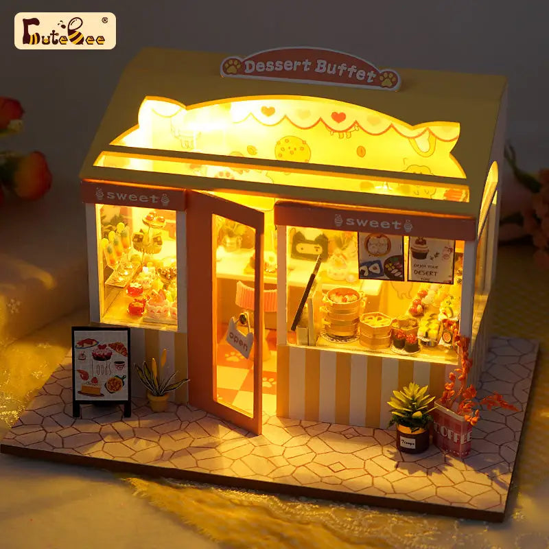 ’Dream Shop 1’’ Miniature Dollhouse Kit