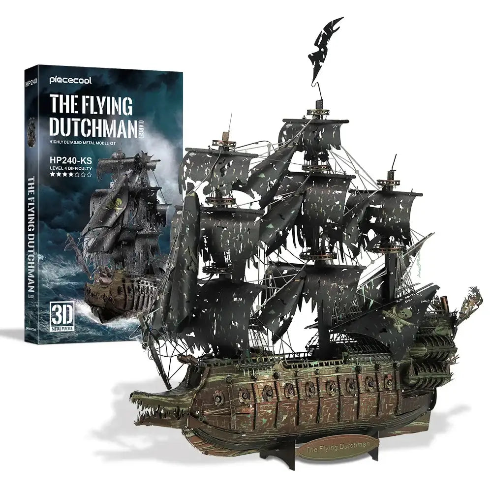 Flying Dutchman – 3D Metal Puzzle Pirate Ship Model