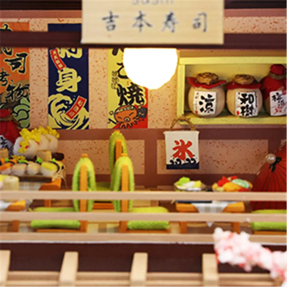 ’Gubbion & Sushi’ Miniature Dollhouse Kit