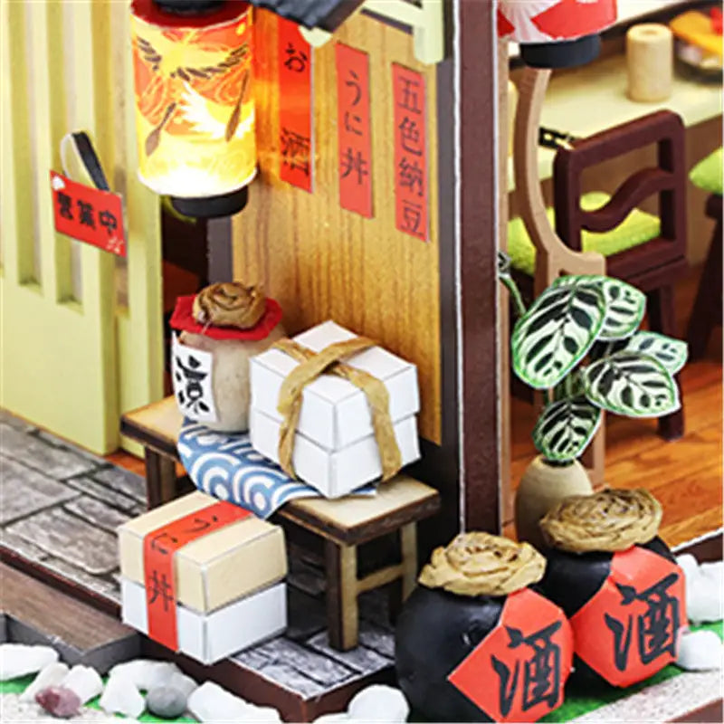 ’Gubbion & Sushi’ Miniature Dollhouse Kit