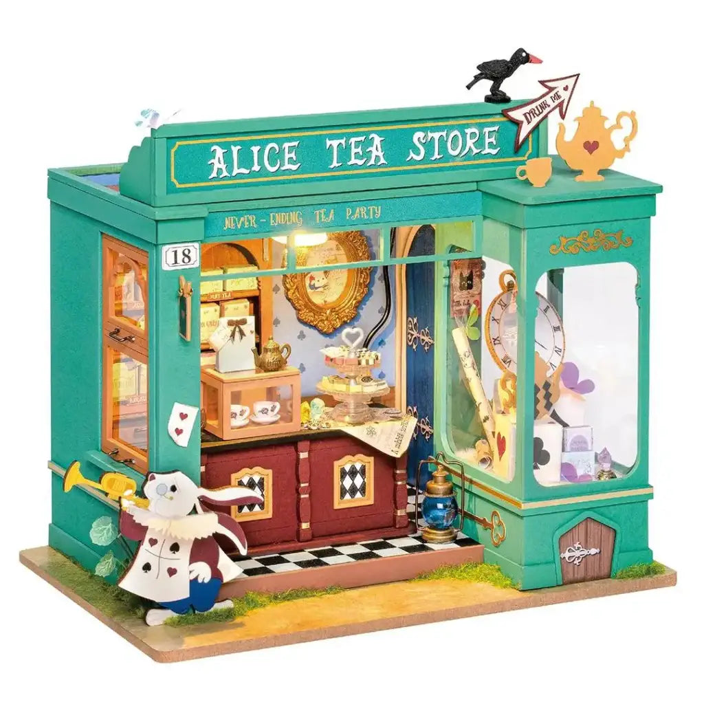 Alice’s Tea Store DIY Miniature House Kit