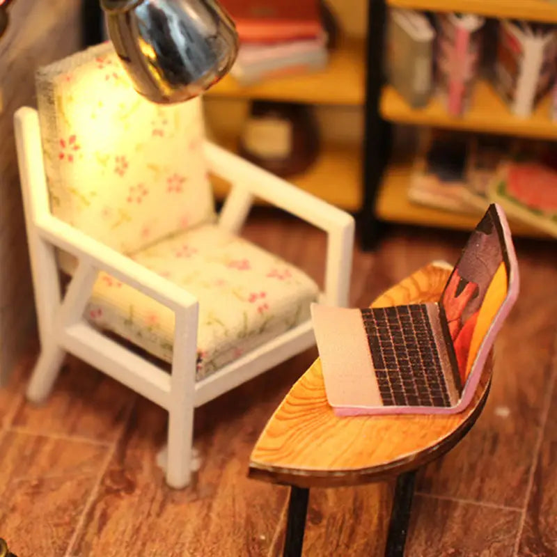 Modern Comfortable Apartment DIY Miniature House Kit