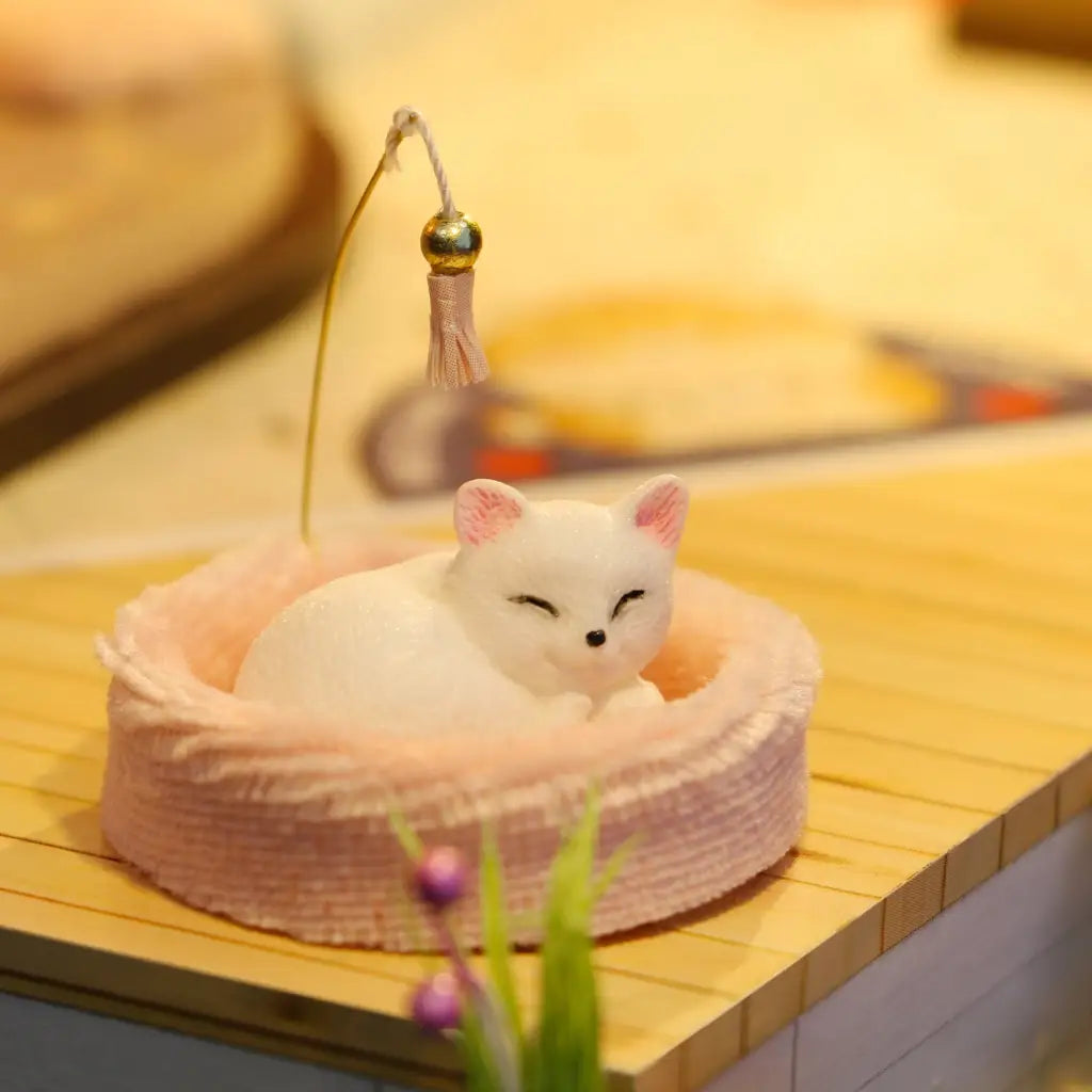 Cat Café DIY Miniature House Kit