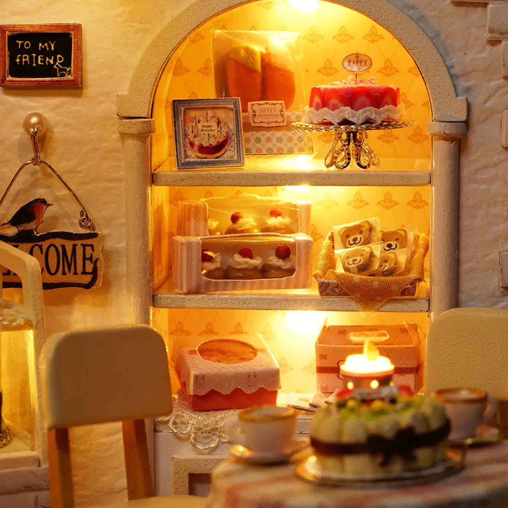 Cake House DIY Miniature House Kit