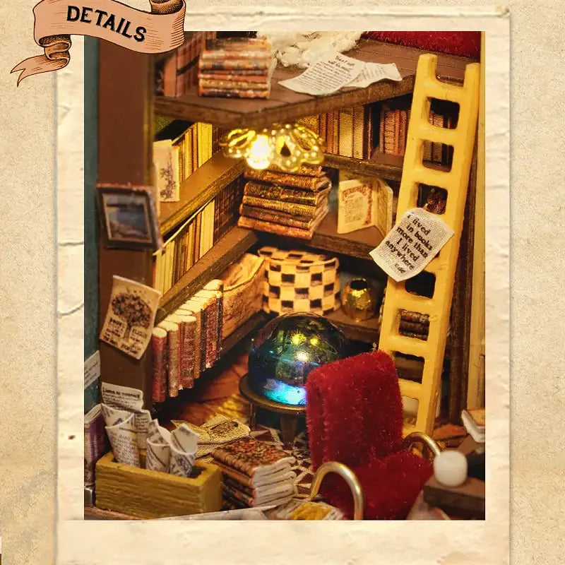 Miniature Dollhouse – Wooden DIY Assembly Kit