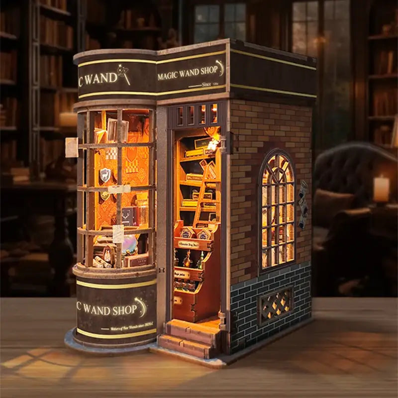 Retro Magic Wand Shop DIY Book Nook Kit