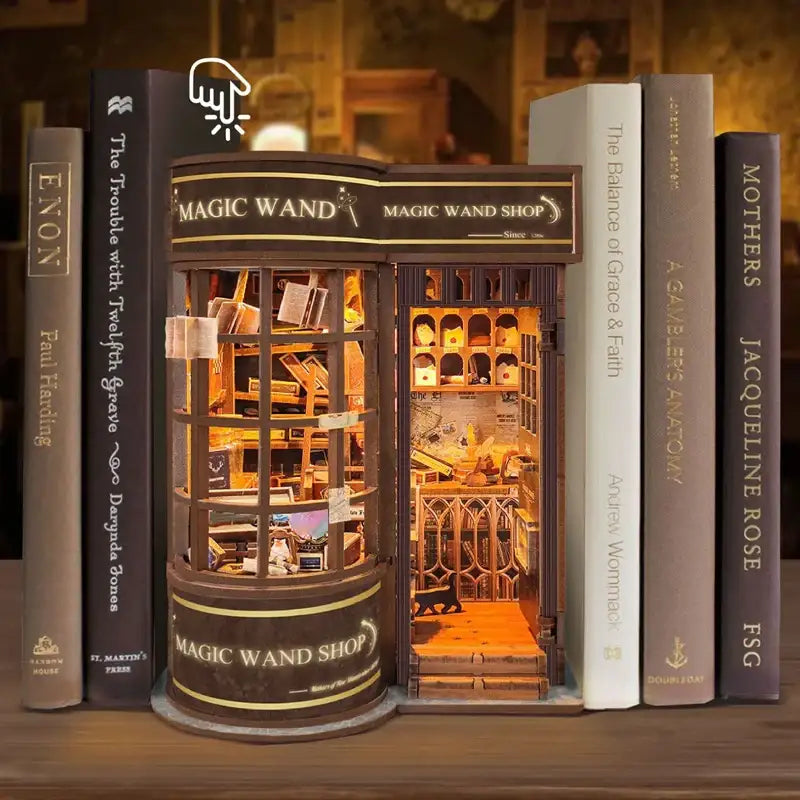 Retro Magic Wand Shop DIY Book Nook Kit