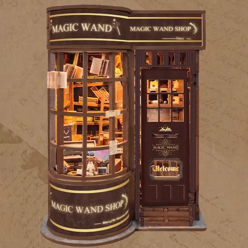 Retro Magic Wand Shop DIY Book Nook Kit