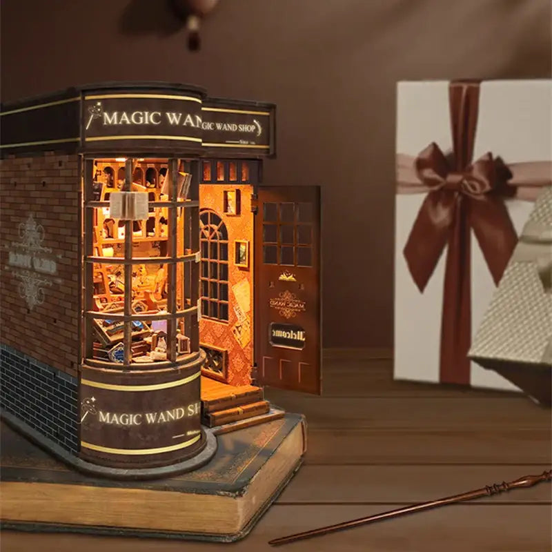 Retro Magic Wand Shop DIY Book Nook Kit