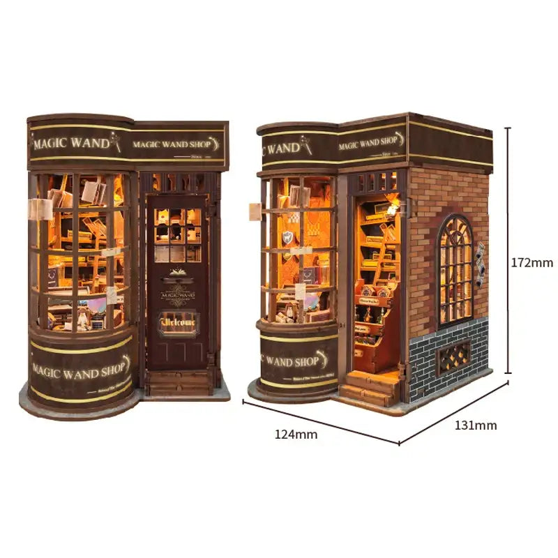 Retro Magic Wand Shop DIY Book Nook Kit