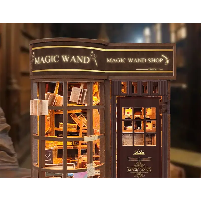Retro Magic Wand Shop DIY Book Nook Kit