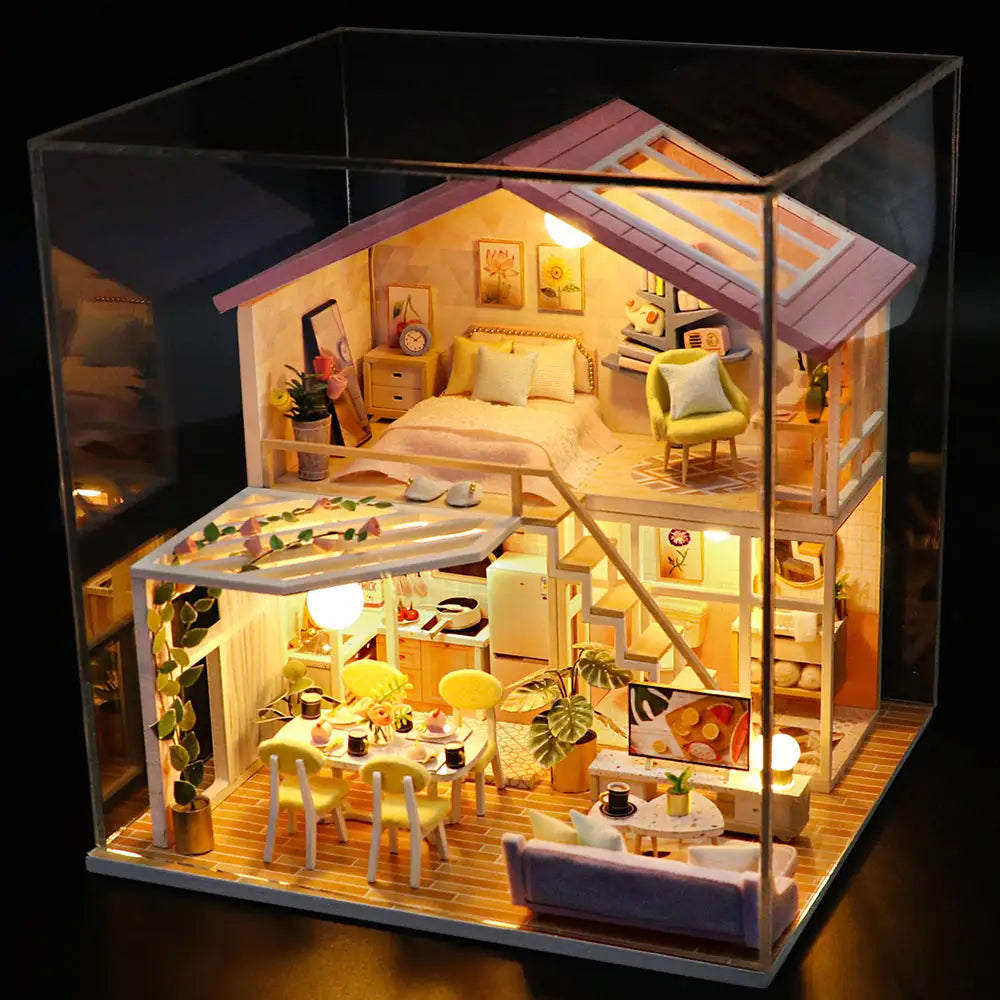 ’Sweet Time’ Miniature Dollhouse Kit