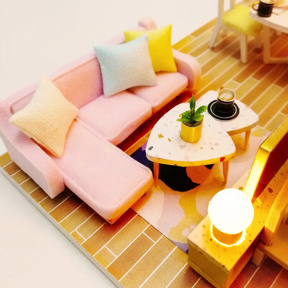 ’Sweet Time’ Miniature Dollhouse Kit