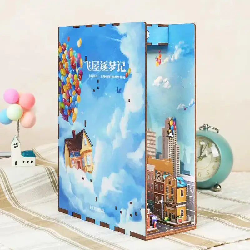 Travel With The World – DIY Wooden Book Nook Kit