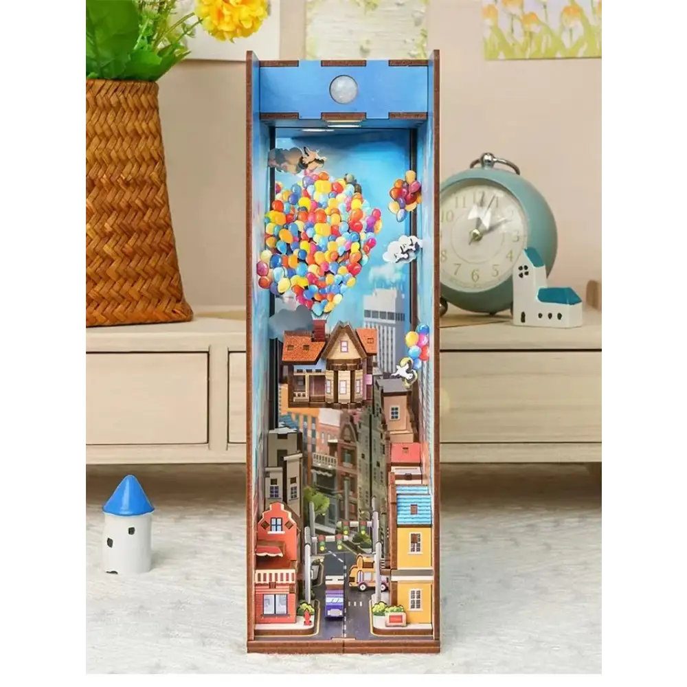 Travel With The World – DIY Wooden Book Nook Kit