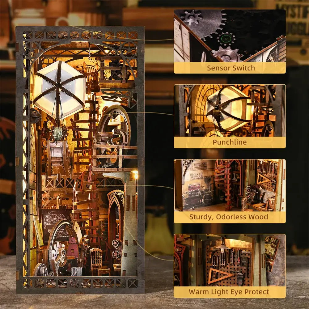 Uncle Peter’s Warehouse DIY Book Nook Kit