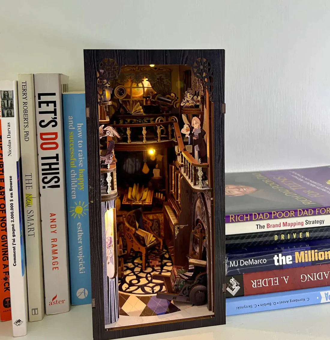 Bringing a book nook to life with LED lighting