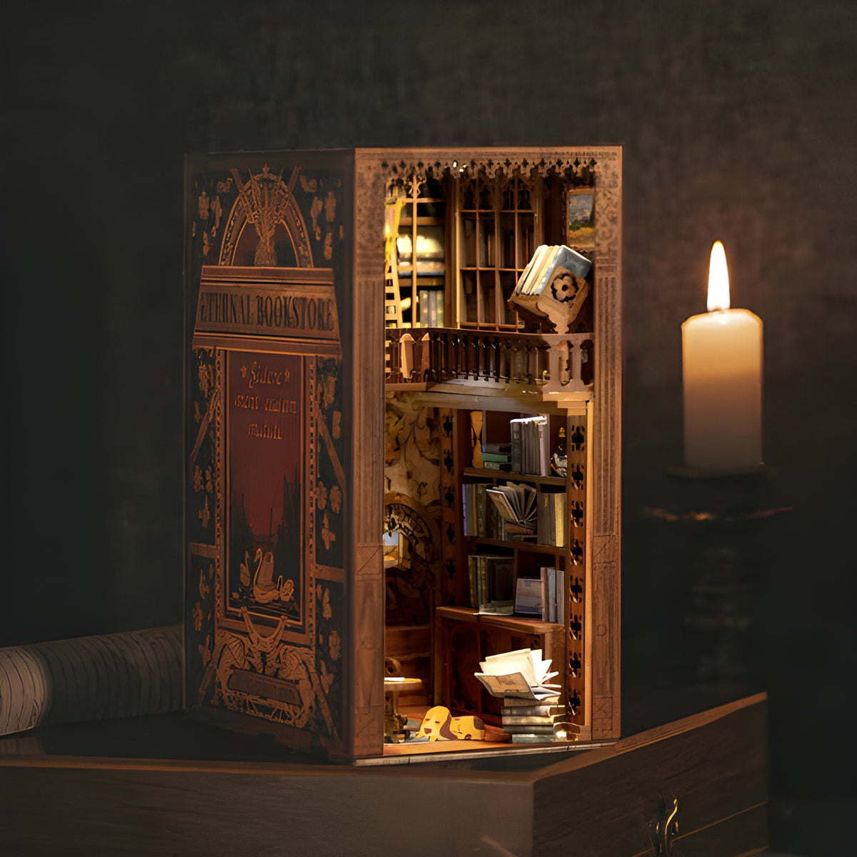 How to make a book nook?