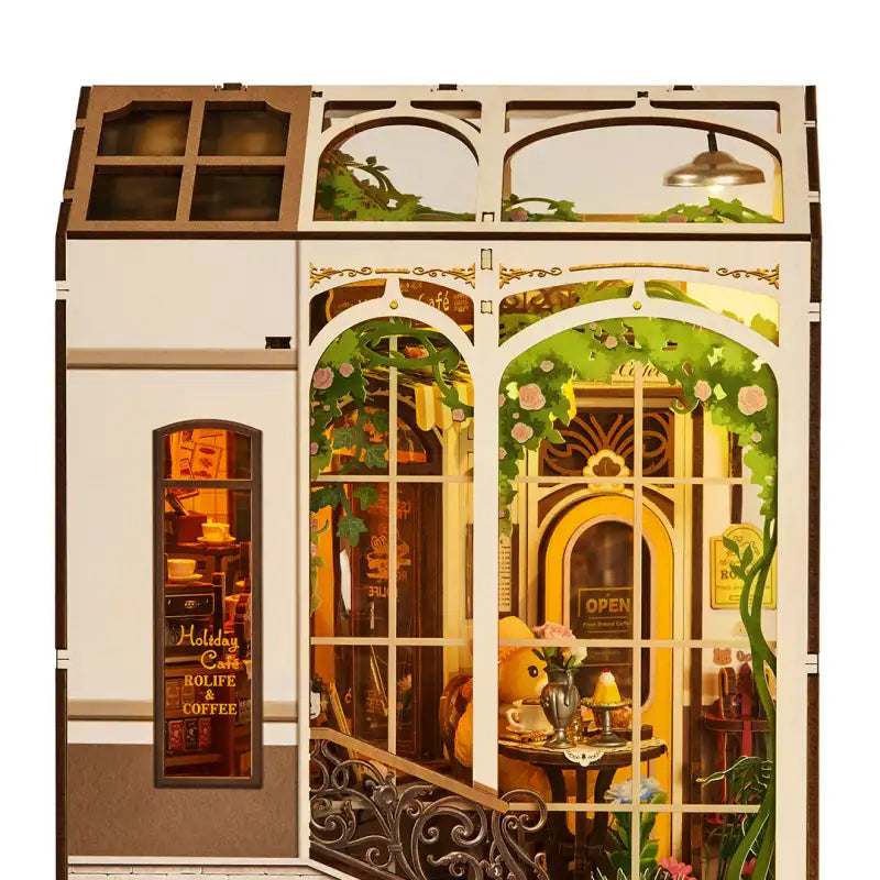 Holiday Cafe DIY Book Nook Kit