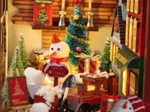 Christmas Book Nook Kit