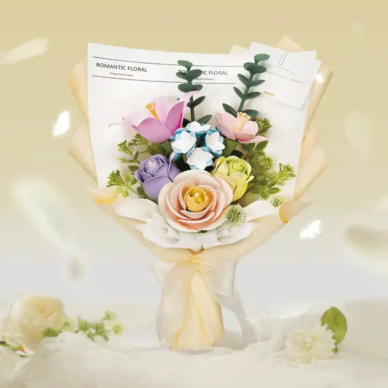 3D PVC Flower Bouquet Puzzle