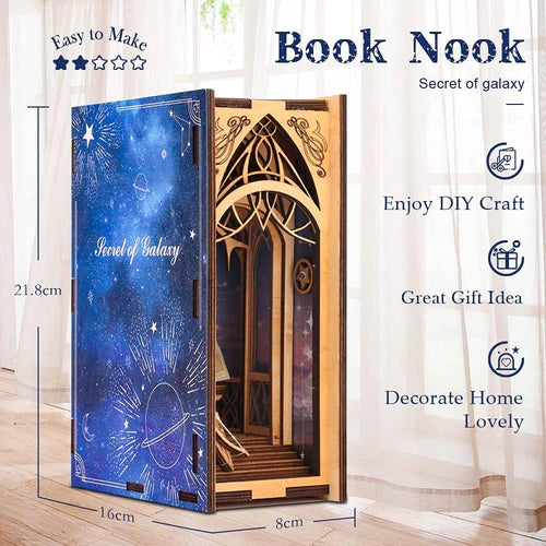 The Secret of the Galaxy Book Nook Kit