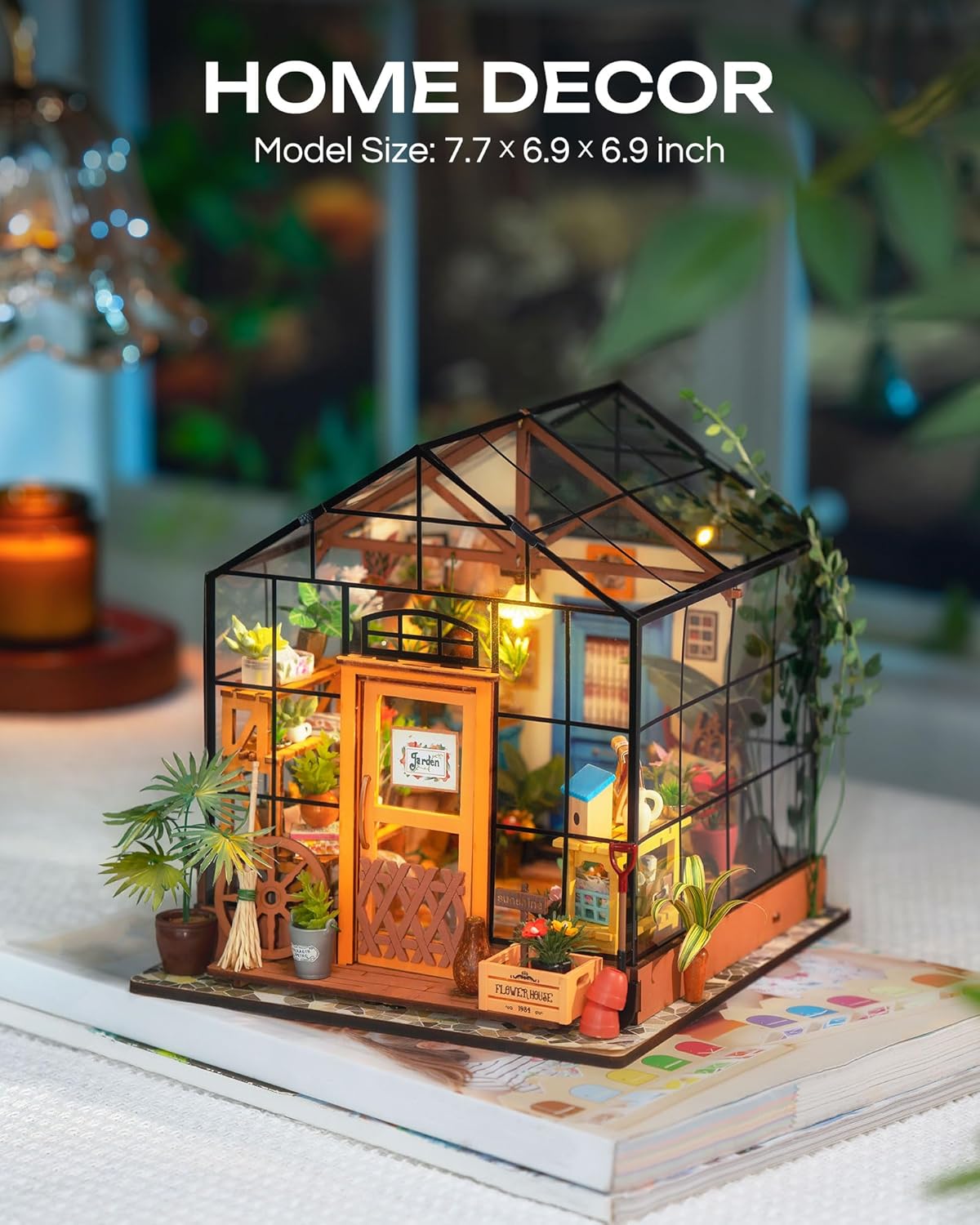 Cathy's Greenhouse DIY Miniature House Kit