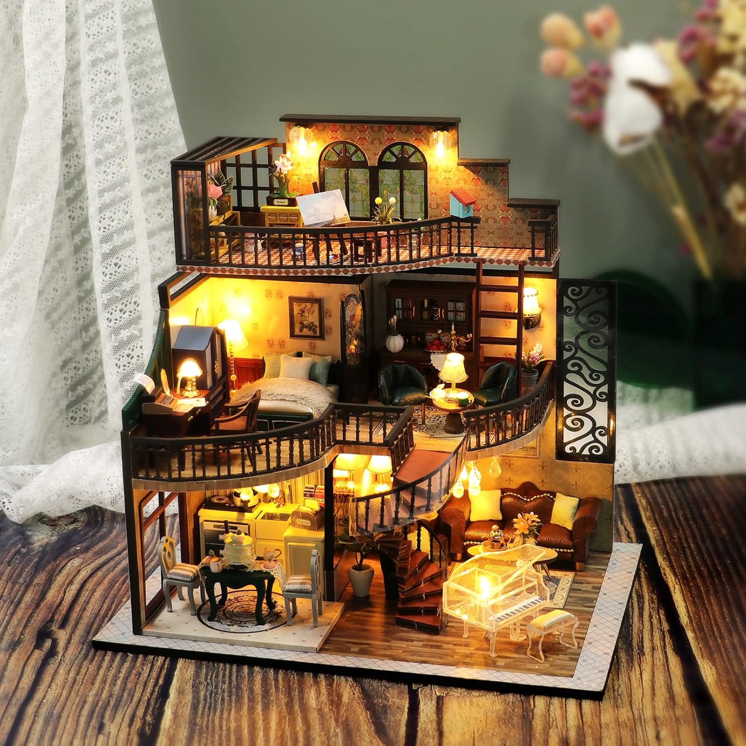 Cottage DIY Miniature House Kit