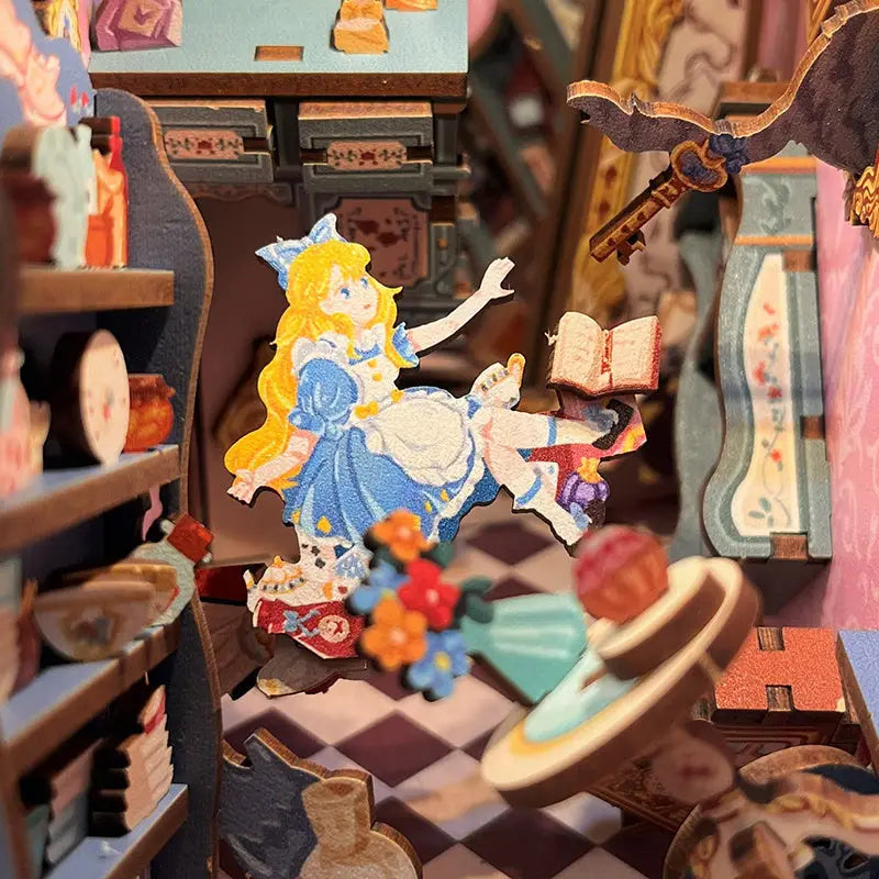 Alice in Wonderland DIY Book Nook Kit