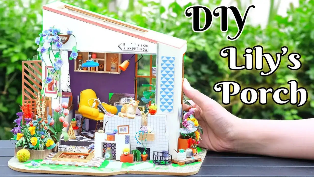 Lily’s Porch DIY Miniature House Kit