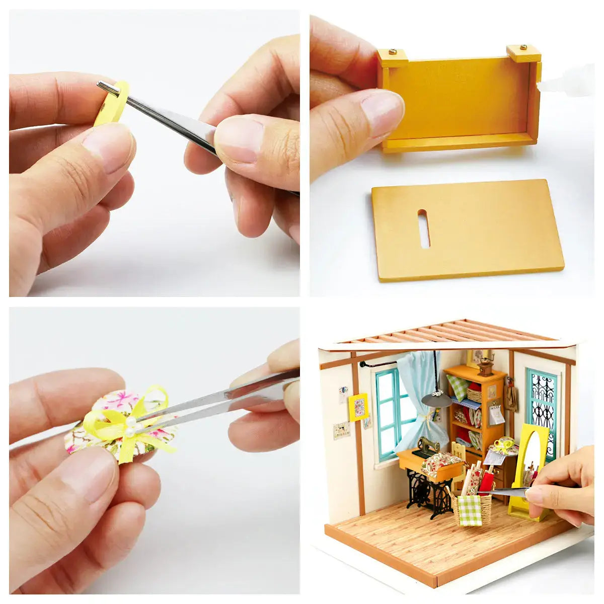 Lisa’s Tailor Room DIY Miniature House Kit