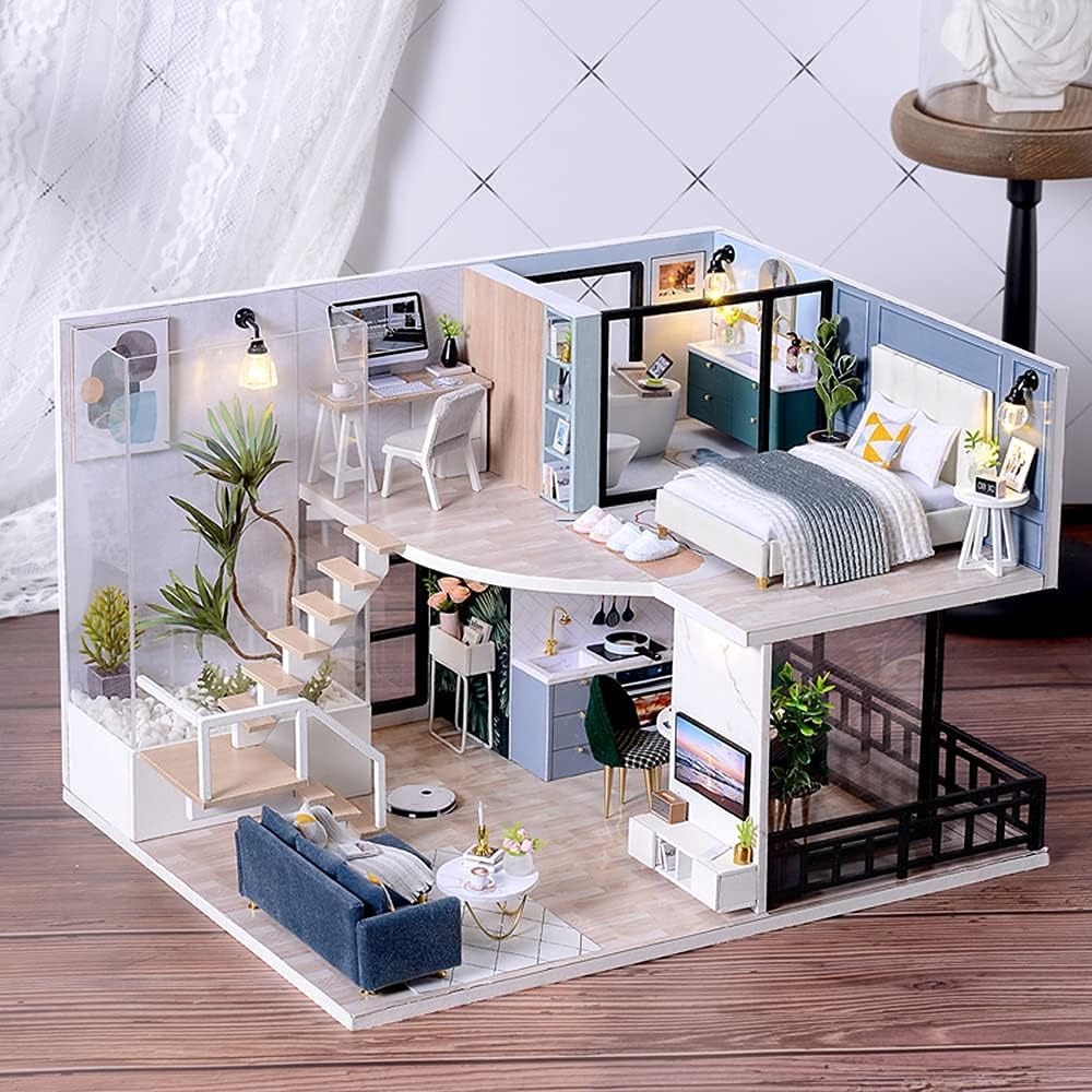 Comfortable Apartment Miniature House Kit