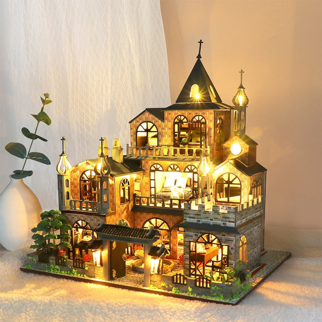 "Dreams Come True" DIY Miniature House Kit