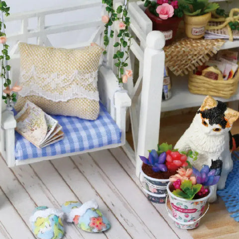 Garden Lounge DIY Miniature House Kit