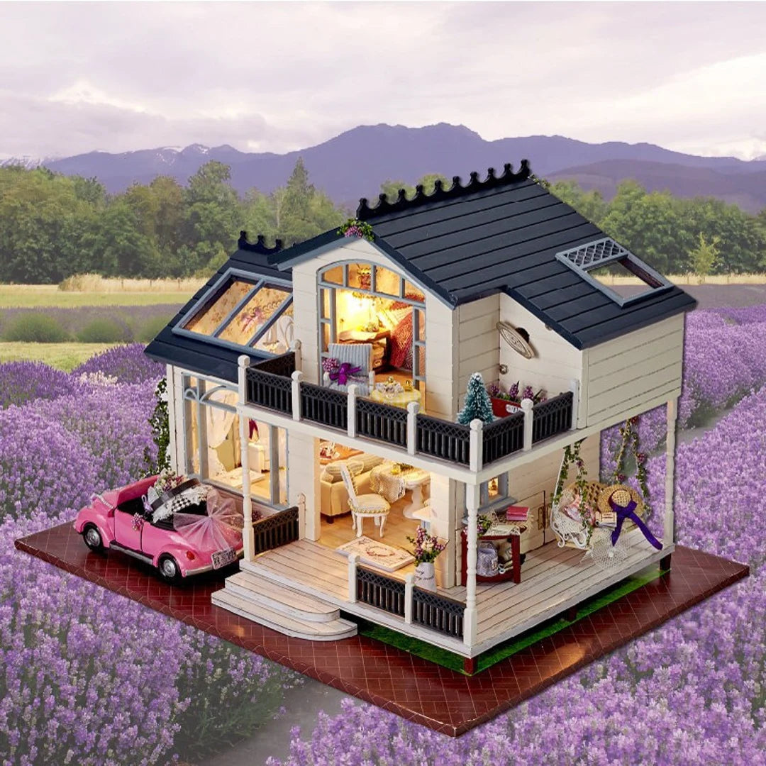 "Holiday House in Provence" Miniature House Kit