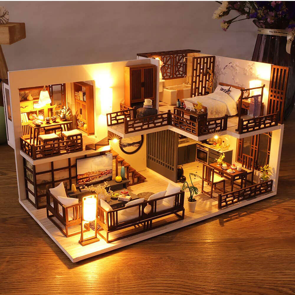 "Quiet Time" Miniature Dollhouse Kit