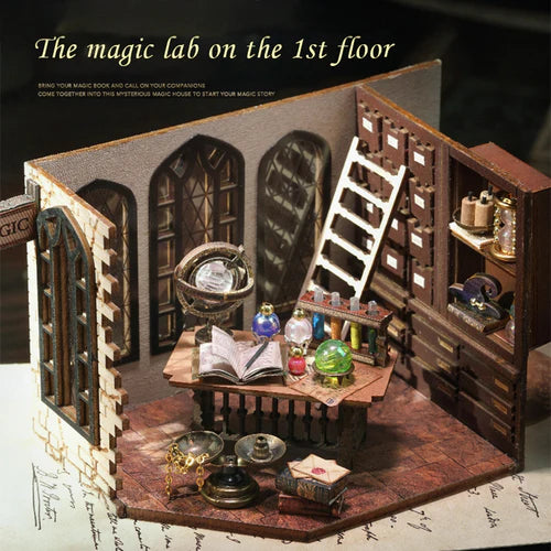 Magical Cathedral Miniature House Kit