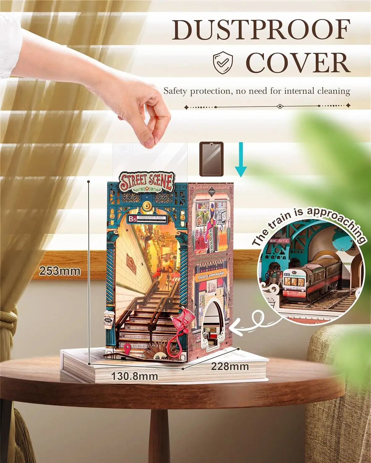 Street Scene DIY Book Nook Kit